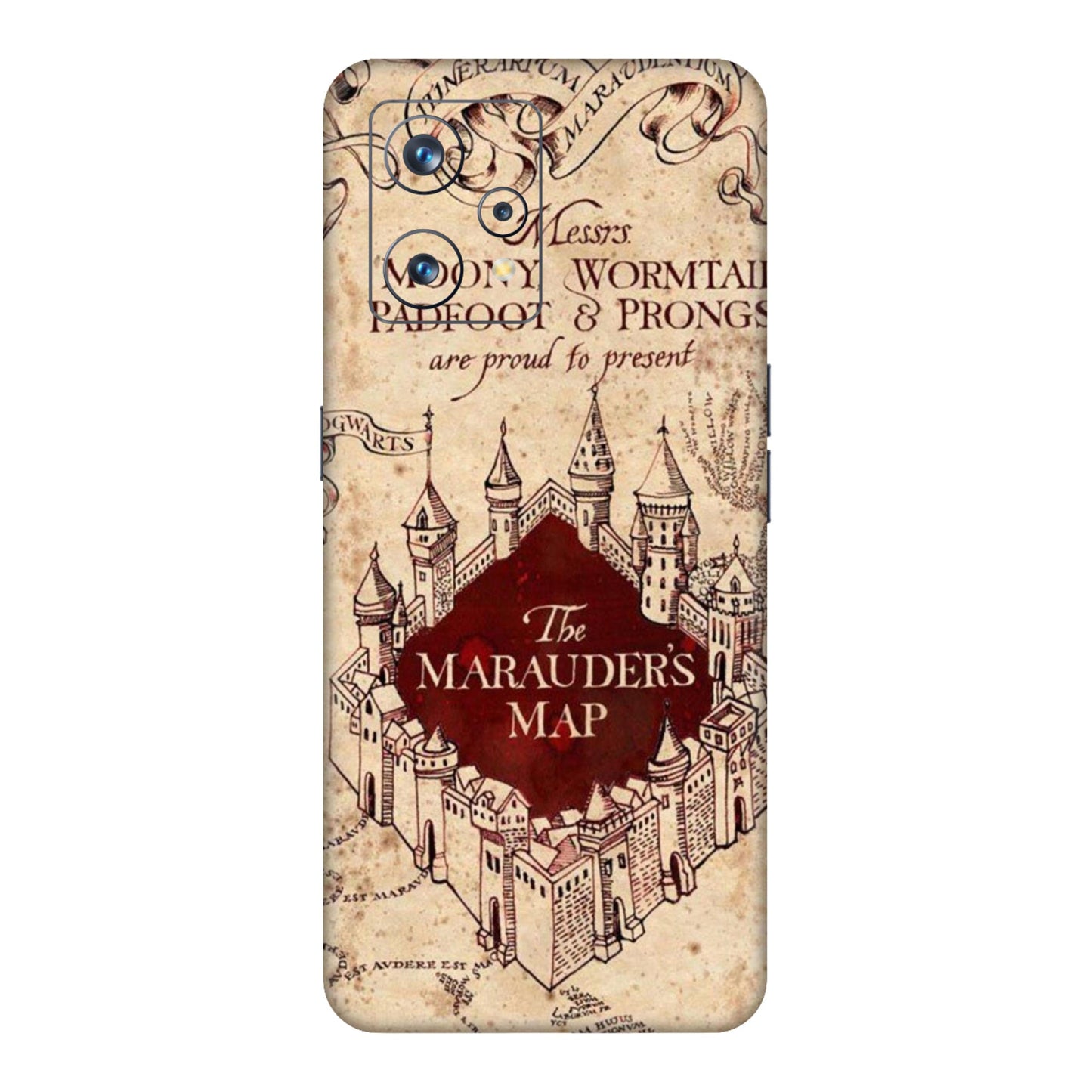 The Marauder's Map Mobile Skin For Realme 9 Pro 5g