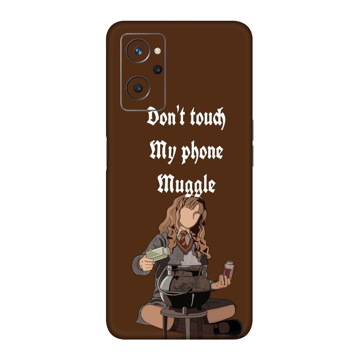 Hermione Don’t Touch My Phone, Muggle Mobile Skin For Realme 9i