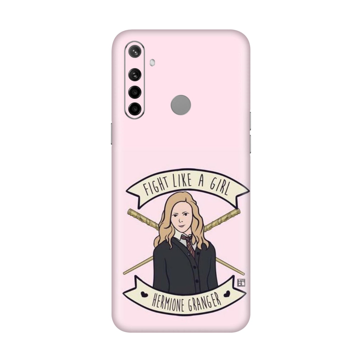 Fight Like a Girl Mobile Skin For Realme Narzo 10