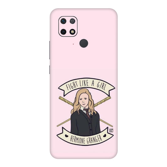 Fight Like a Girl Mobile Skin For Redmi 10