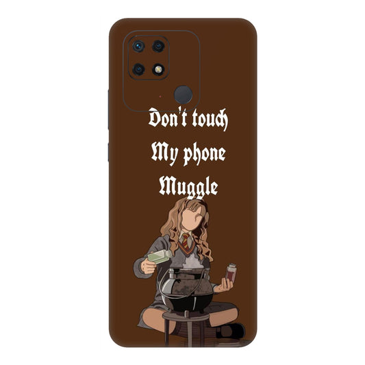 Hermione Dont Touch My Phone, Muggle Mobile Skin For Redmi 10 Power