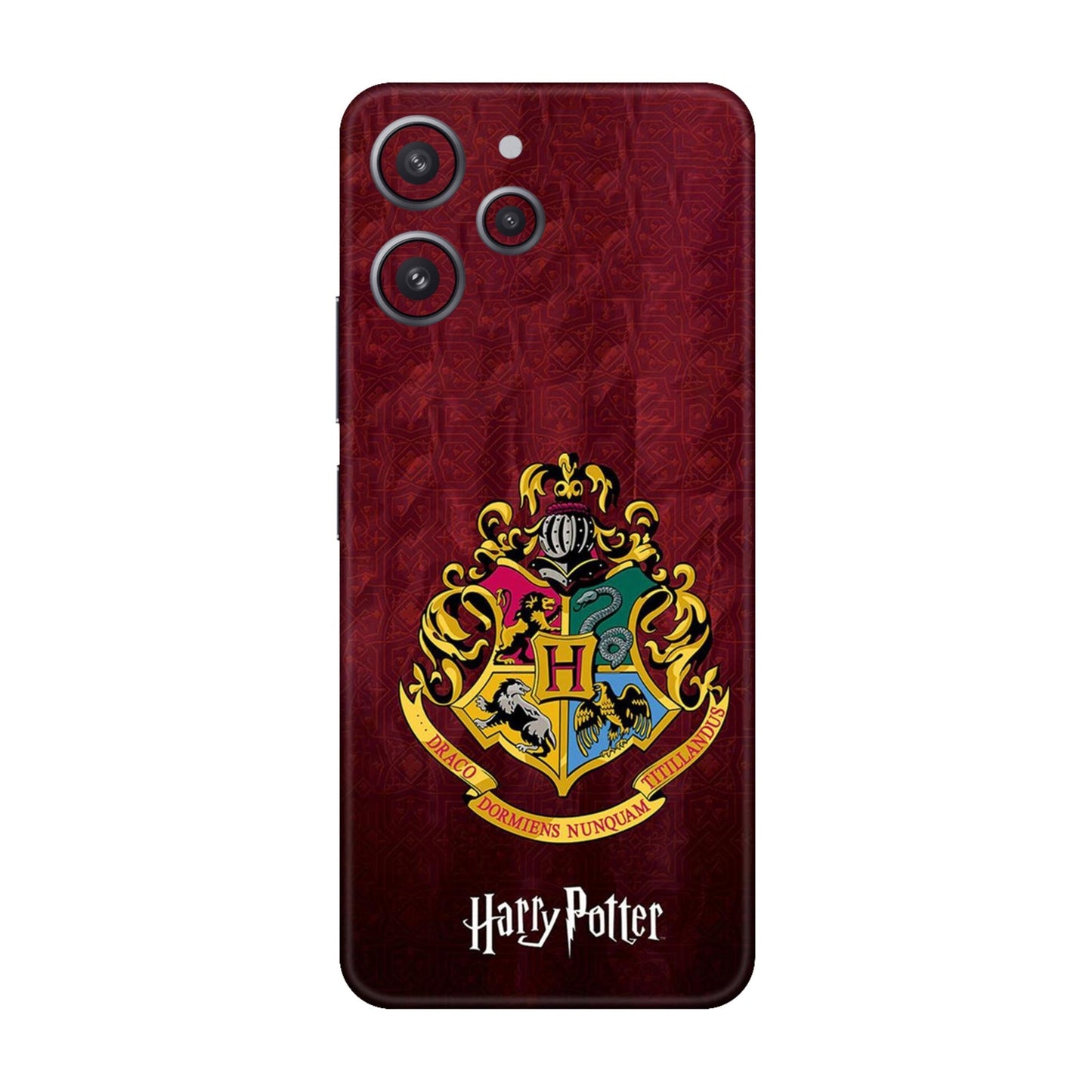 Hogwarts Crest Mobile Skin For Redmi 12 4G