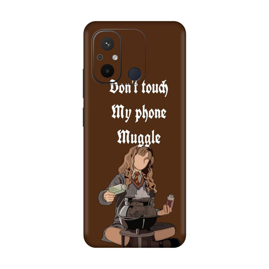 Hermione Dont Touch My Phone, Muggle Mobile Skin For Redmi 12C