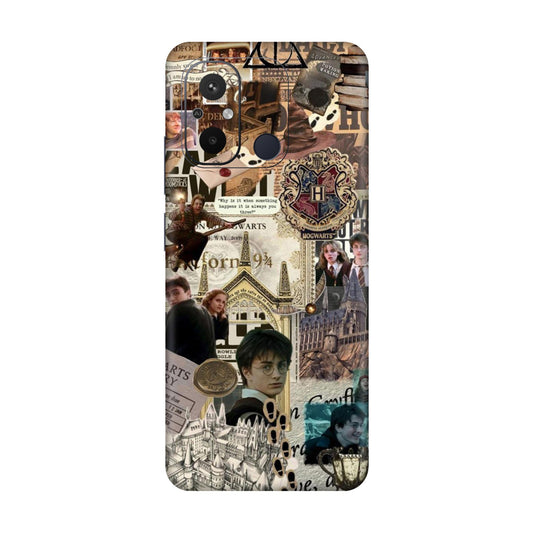 Hogwarts Legacy Collage Mobile Skin For Redmi 12C