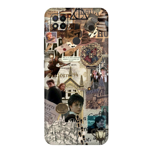 Hogwarts Legacy Collage Mobile Skin For Redmi 9 Activ