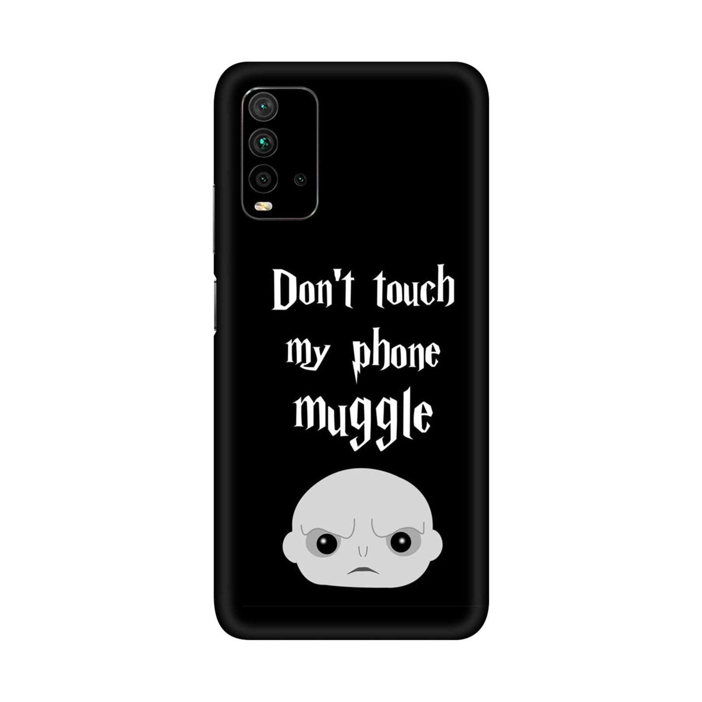 Don't Touch My Phone, Muggle Mobile Skin For Redmi 9 Power