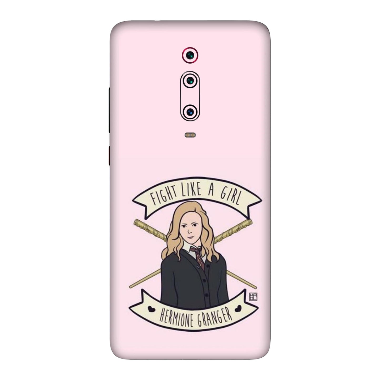 Fight Like a Girl Mobile Skin For Redmi K20