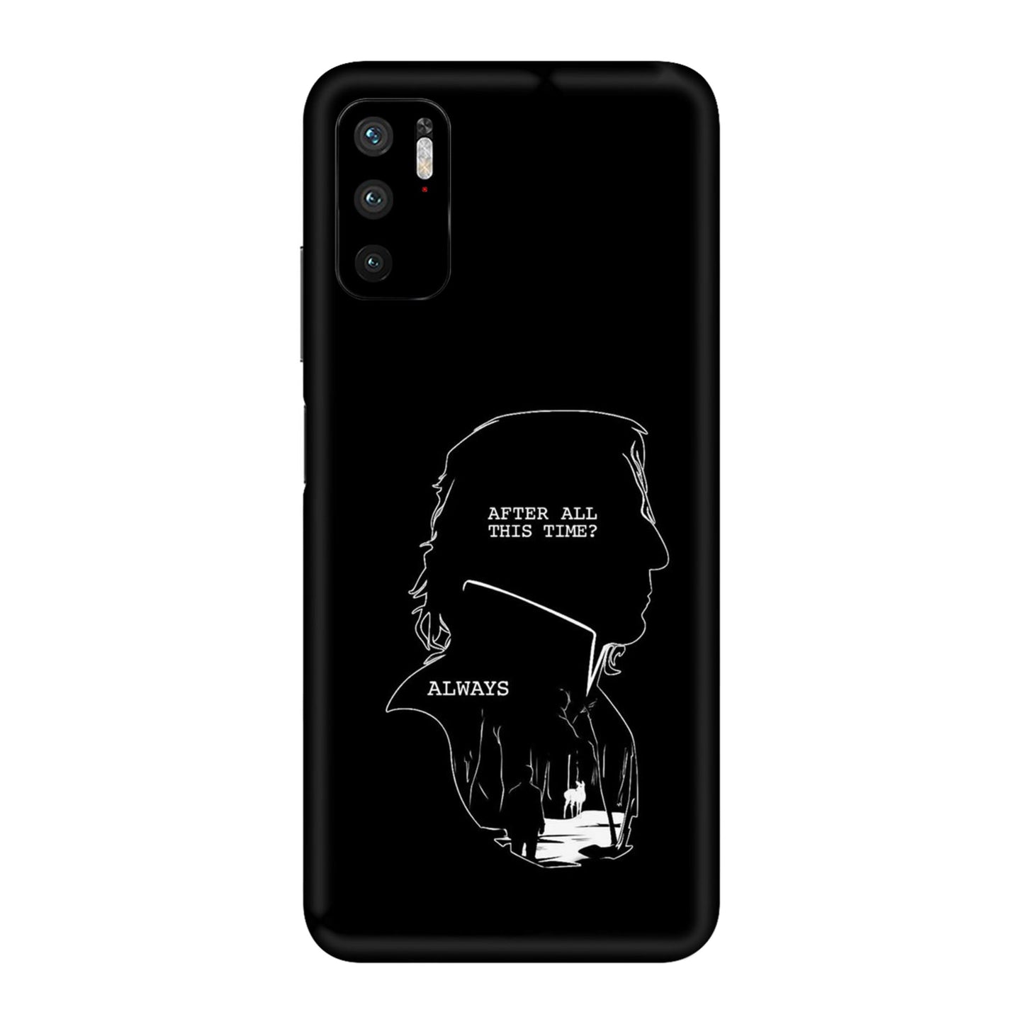 Severus Snape Always Silhouette Mobile Skin For Redmi Note 10T 5g