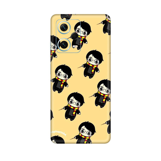 Harry Potter Cartoon Pattern Mobile Skin For Redmi Note 12 Pro Plus 5g
