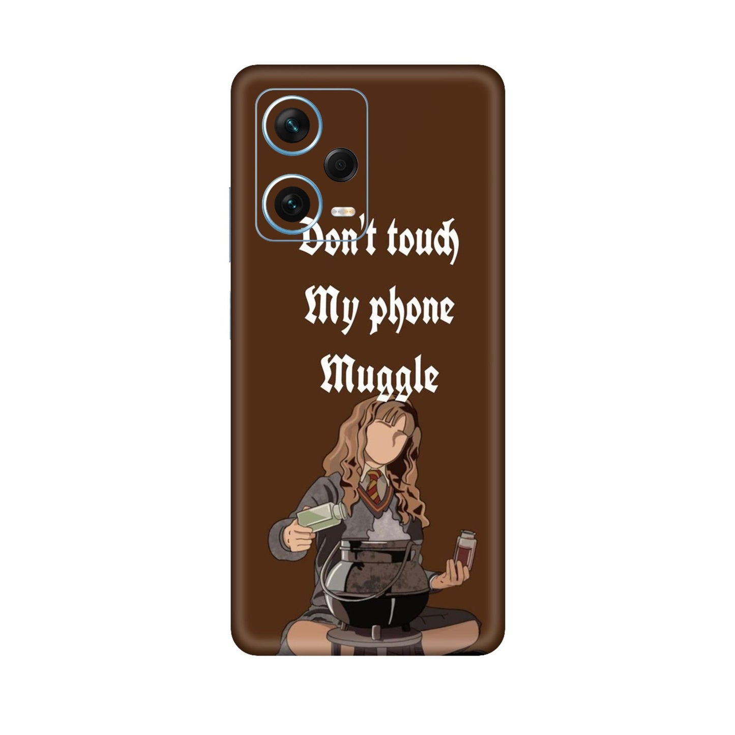 Hermione Dont Touch My Phone, Muggle Mobile Skin For Redmi Note 12 Pro Plus 5g