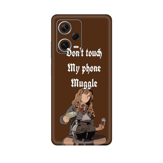 Hermione Dont Touch My Phone, Muggle Mobile Skin For Redmi Note 12 Pro Plus 5g
