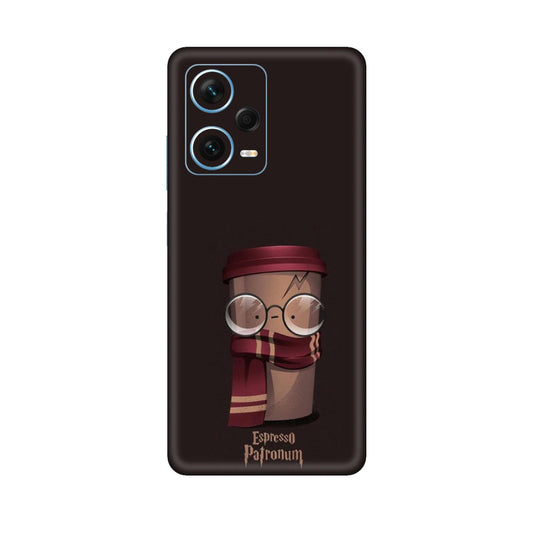 Espresso Patronum Coffee Cup Mobile Skin For Redmi Note 12 Pro Plus 5g
