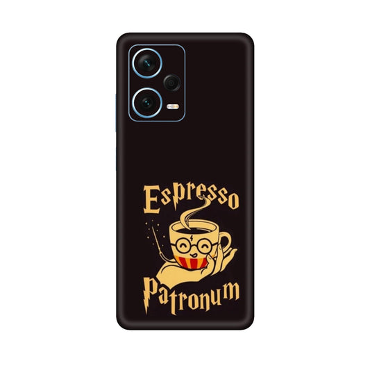 Espresso Patronum Mobile Skin For Redmi Note 12 Pro Plus 5g