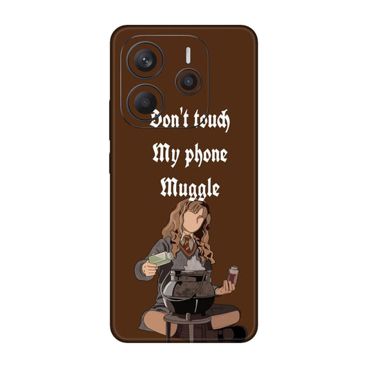 Hermione Dont Touch My Phone, Muggle Mobile Skin For Redmi Note 14 5g