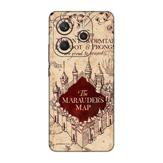 The Marauder's Map Mobile Skin For Redmi Note 14 5g