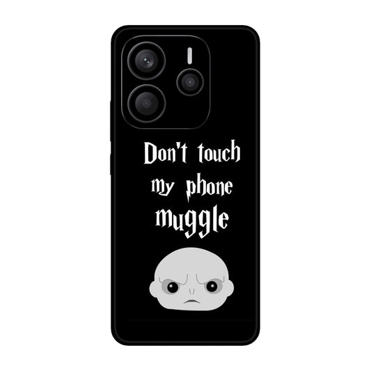Don't Touch My Phone, Muggle Mobile Skin For Redmi Note 14 5g
