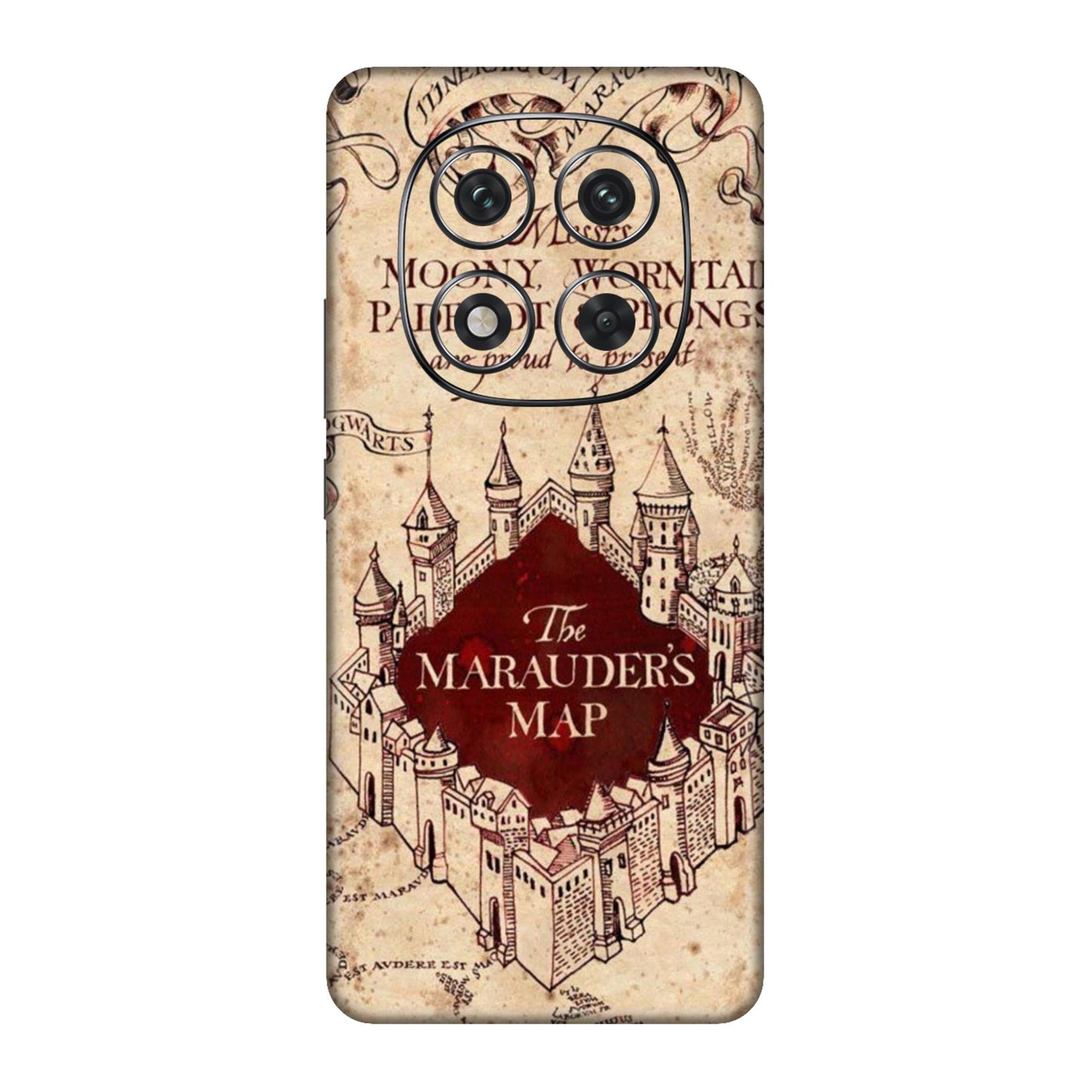 The Marauder's Map Mobile Skin For Redmi Note 14 Pro 5g