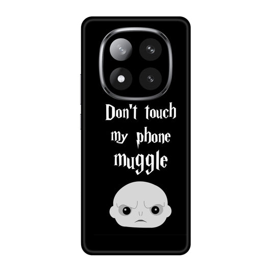 Don't Touch My Phone, Muggle Mobile Skin For Redmi Note 14 Pro Plus 5g