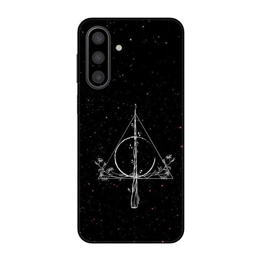 Floral Deathly Hallows Mobile Skin For Samsung Galaxy A17 5g