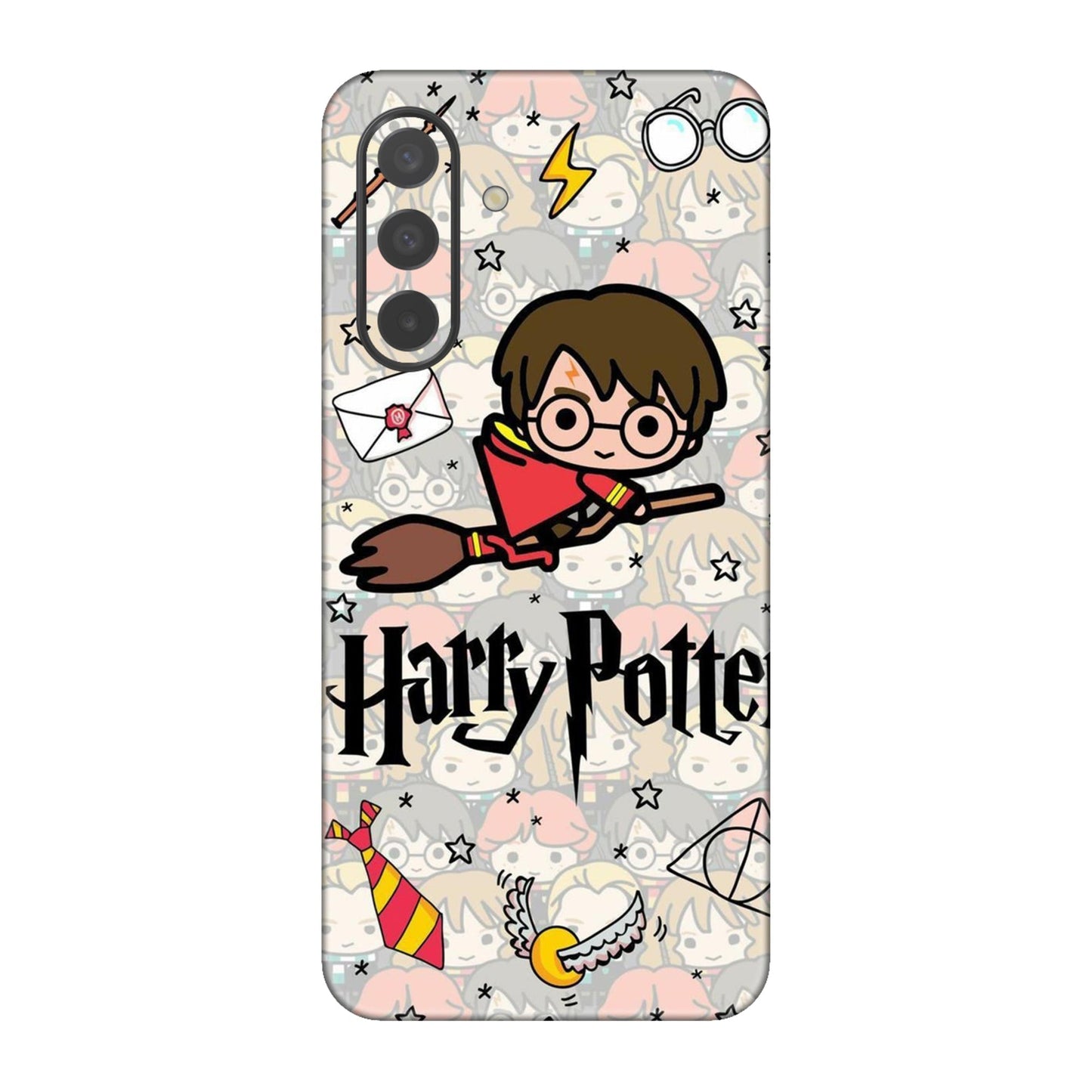 Chibi Harry Potter Magic Icons Mobile Skin For Samsung Galaxy A26 5g
