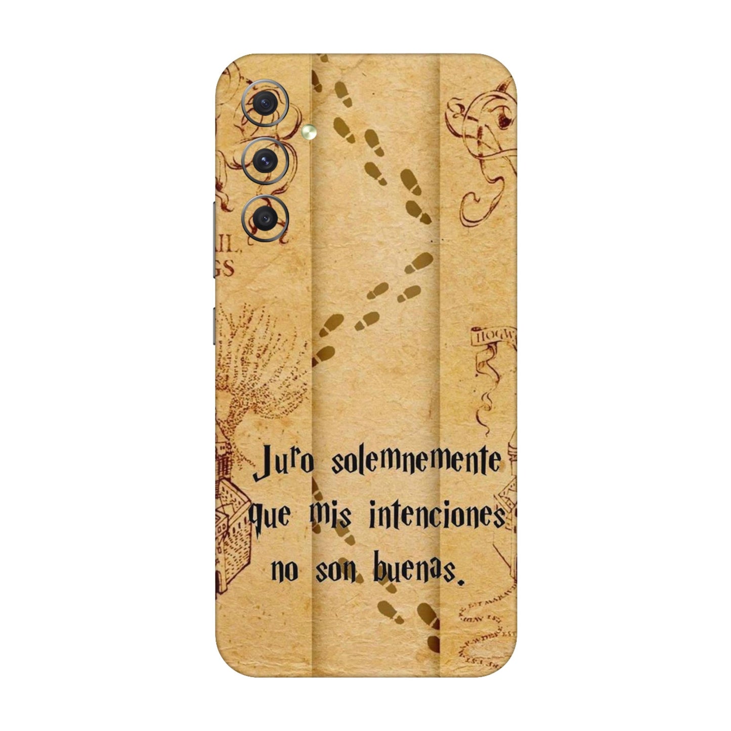 Marauder’s Map Spanish Edition Mobile Skin For Samsung Galaxy A34 5g