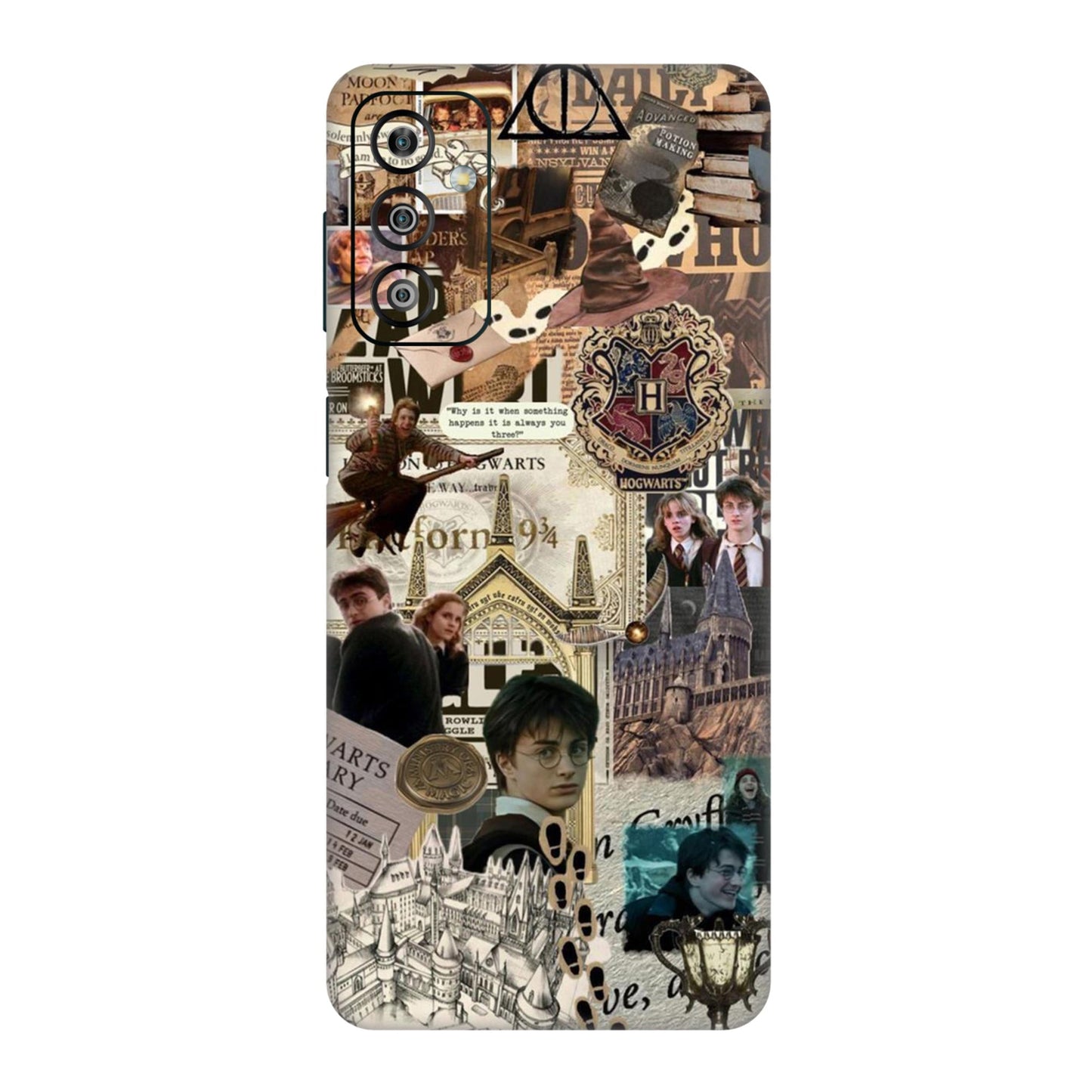 Hogwarts Legacy Collage Mobile Skin For Samsung Galaxy F23 5g