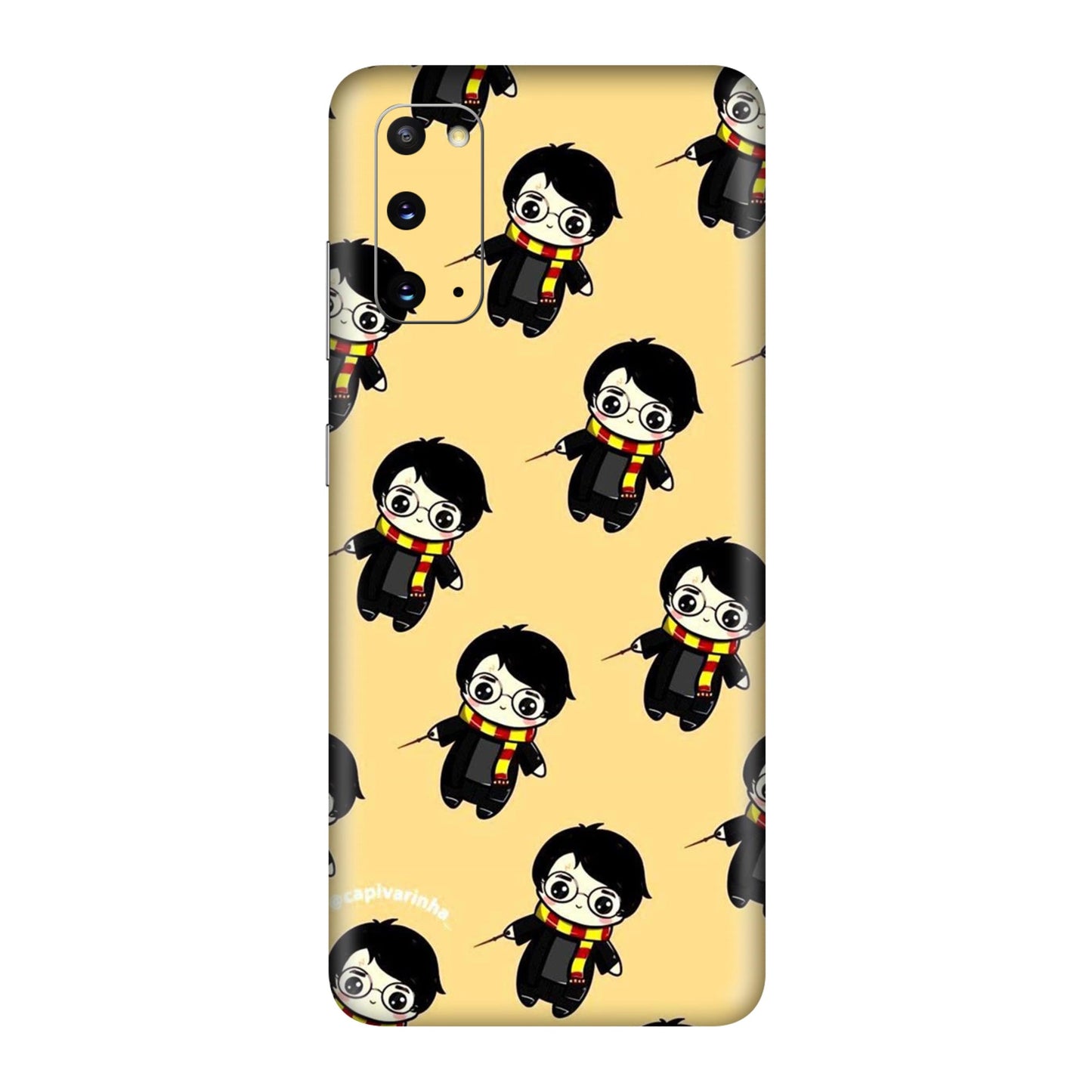 Harry Potter Cartoon Pattern Mobile Skin For Samsung Galaxy S20