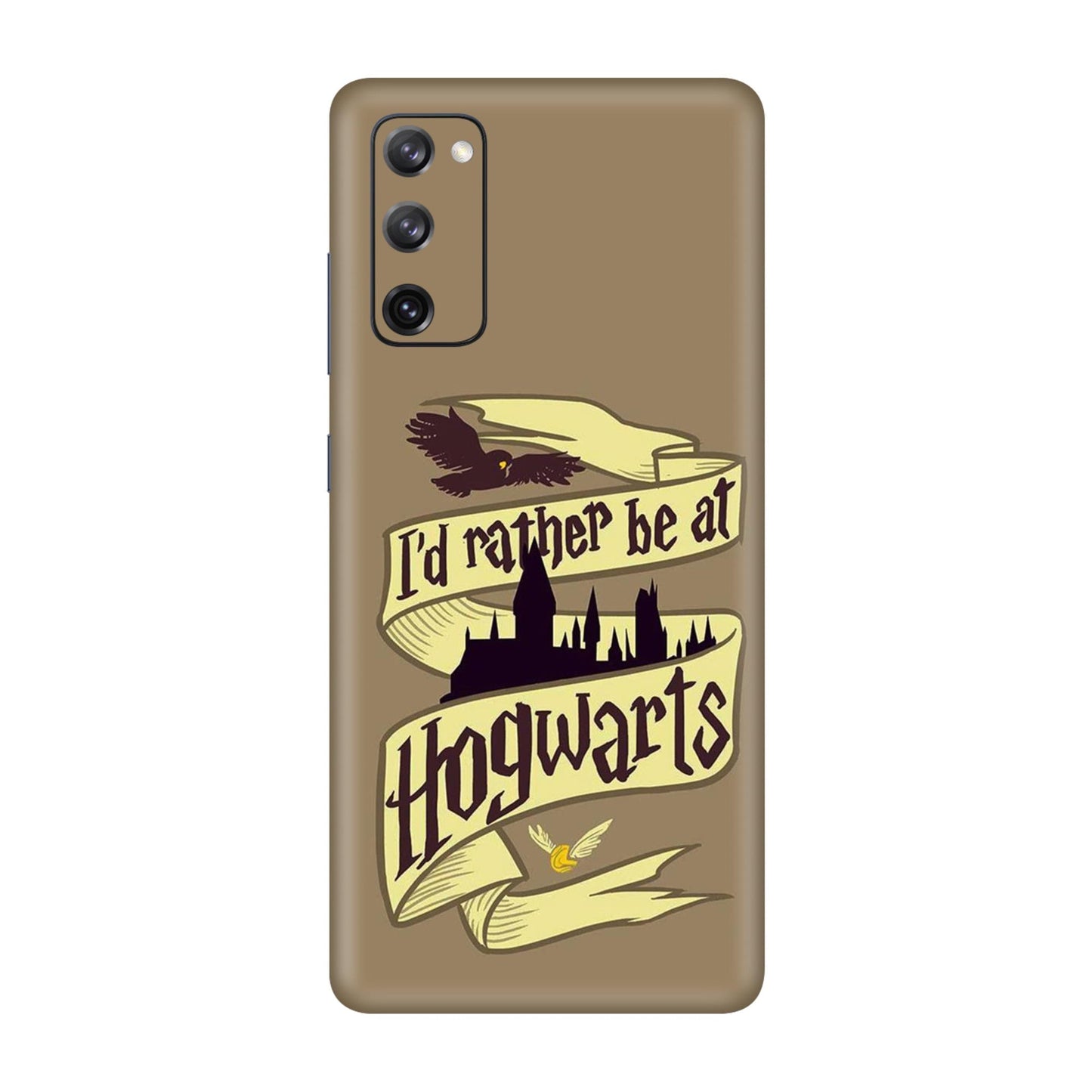 I'd Rather Be at Hogwarts Mobile Skin For Samsung Galaxy S20 Fe
