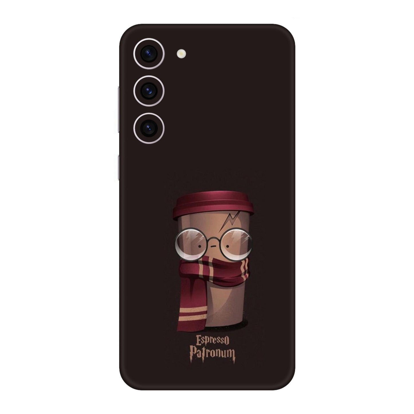 Espresso Patronum Coffee Cup Mobile Skin For Samsung Galaxy S23 Plus 5g