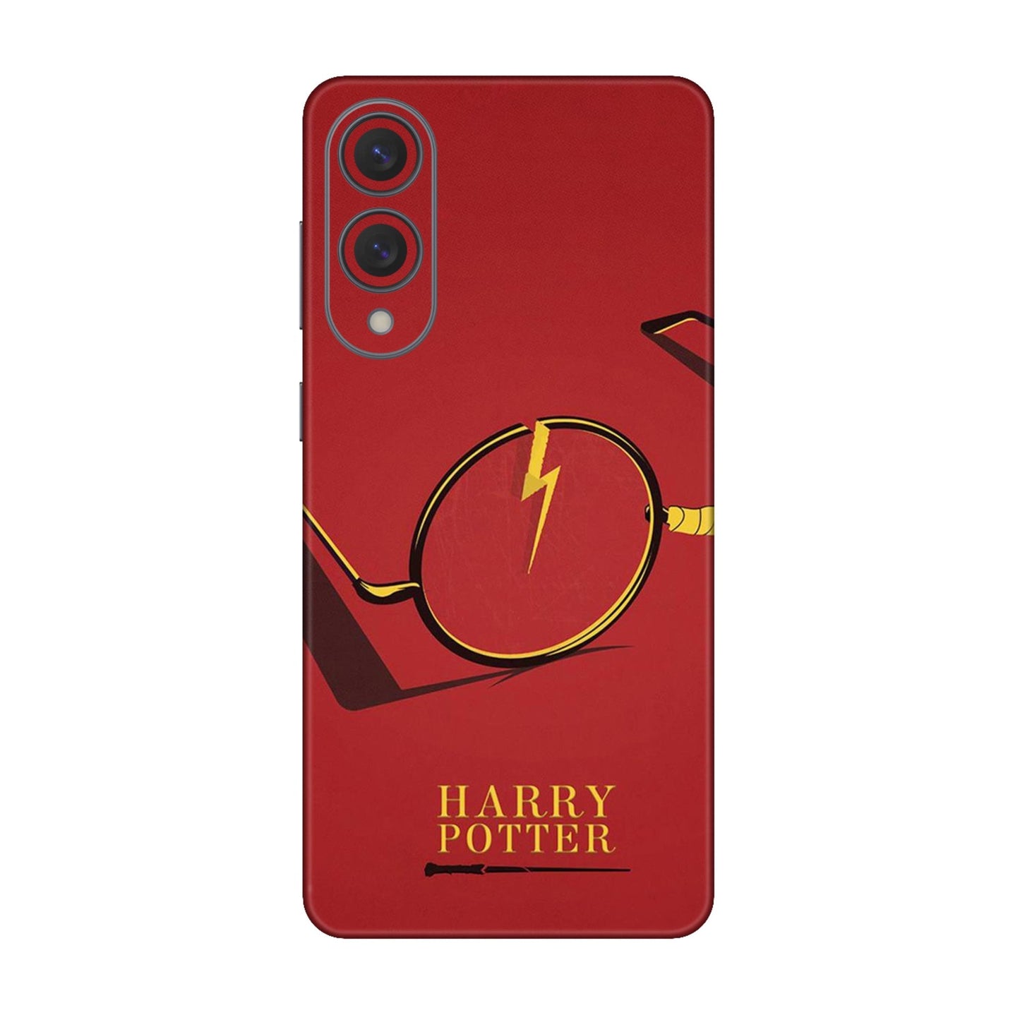 Minimalist Harry Potter Glasses Mobile Skin For Samsung Galaxy S25 Edge 5g