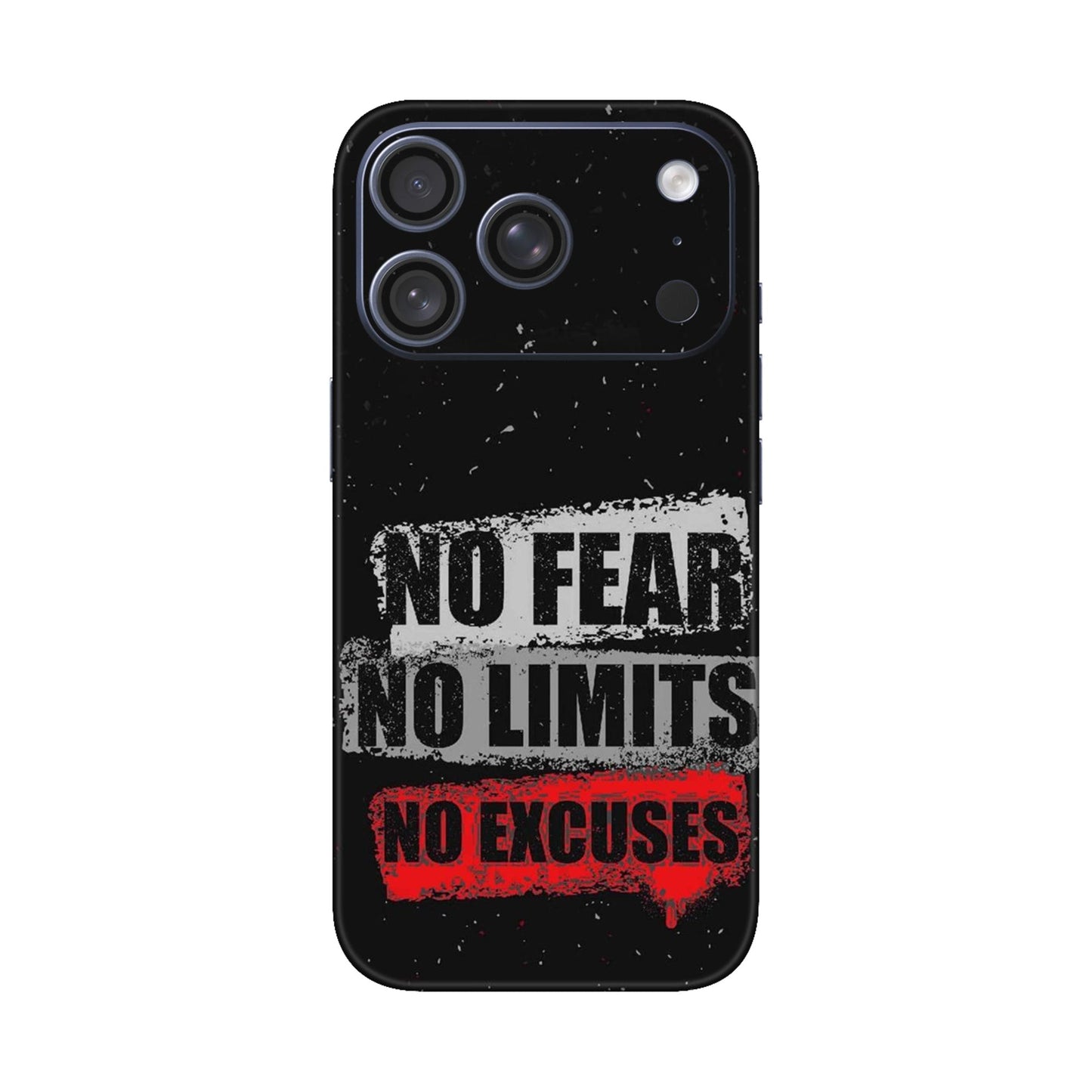 No Fear No Limits Mobile Skin For iPhone 17 Pro