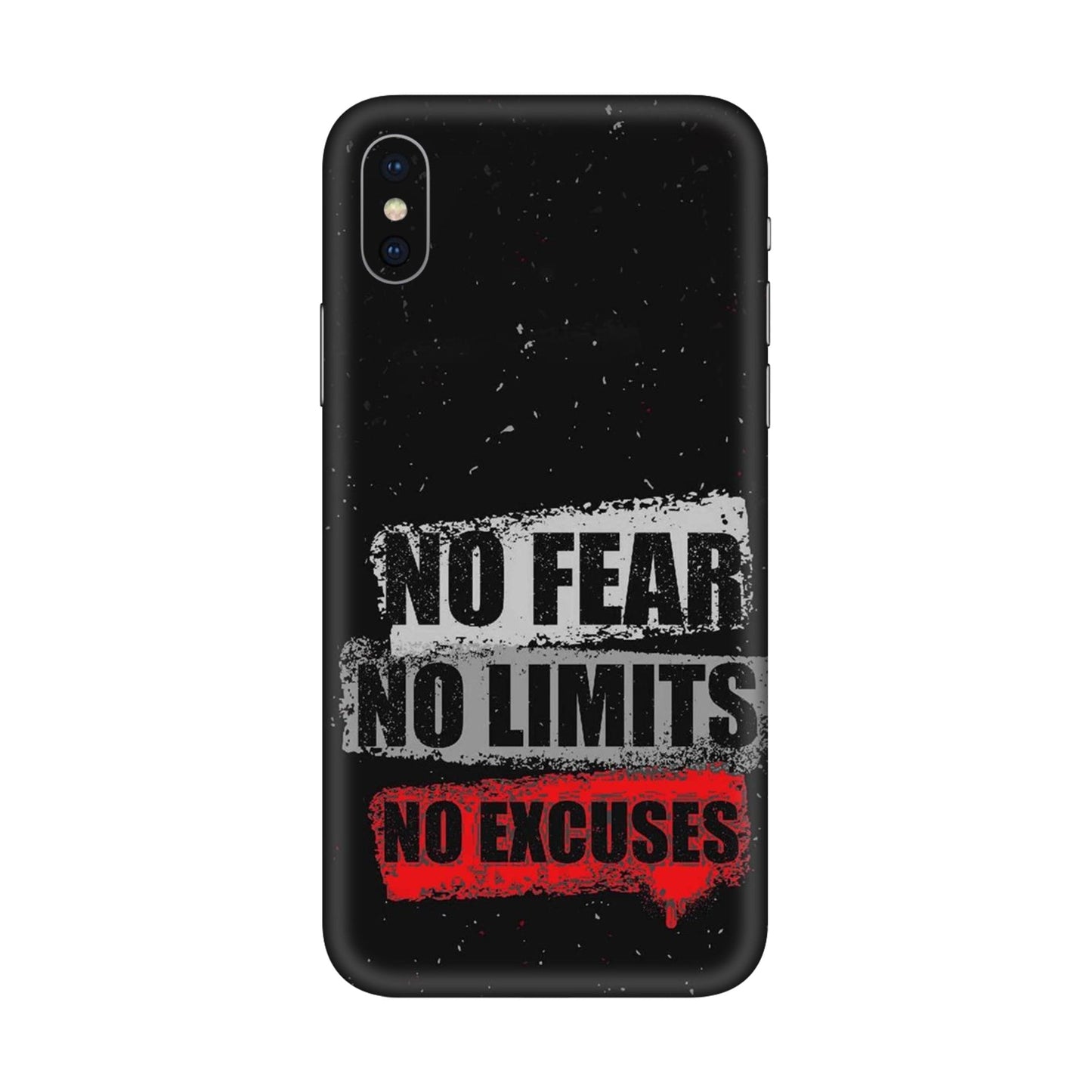 No Fear No Limits Mobile Skin For iPhone XS Max