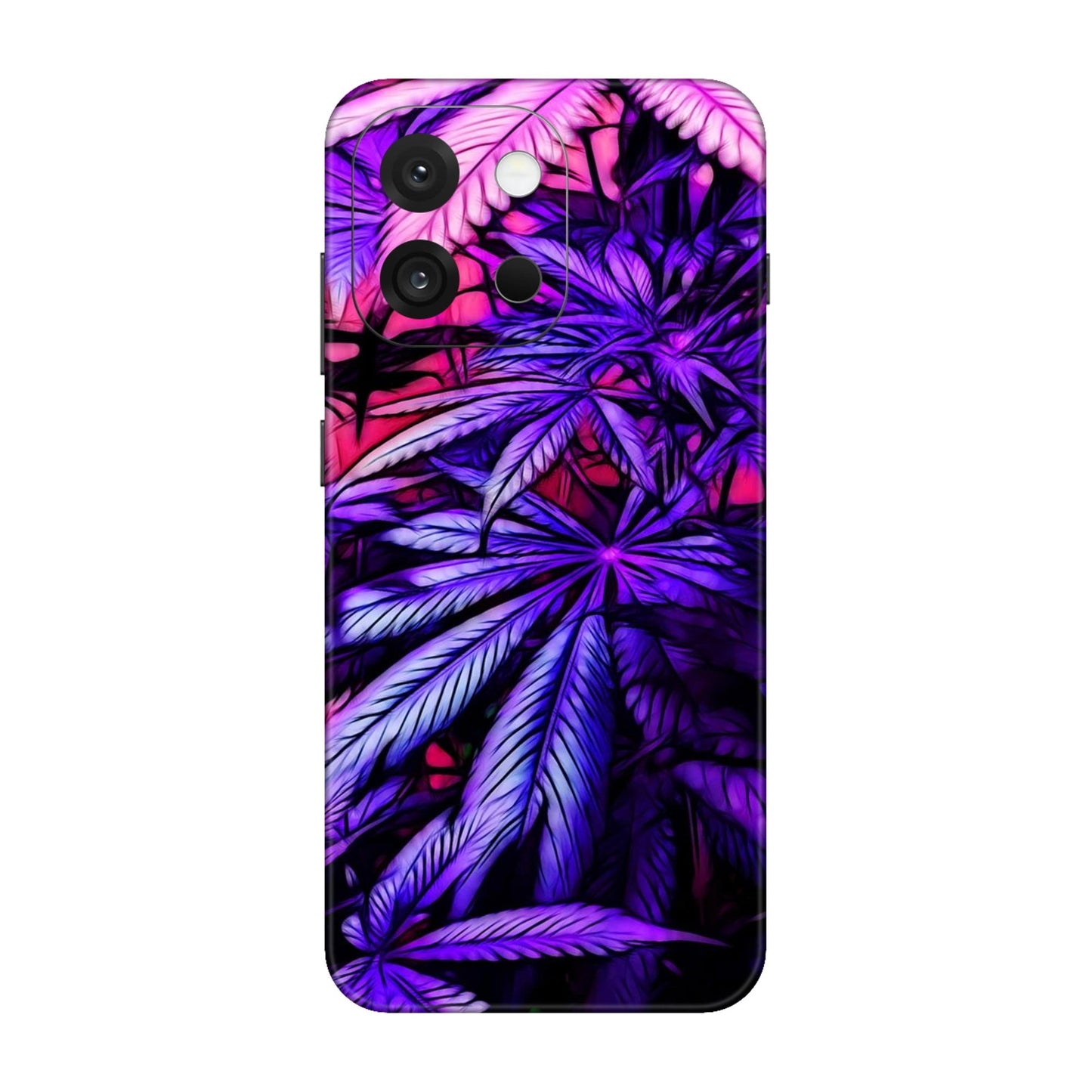 Neon Purple Herb Mobile Skin For OnePlus 13S