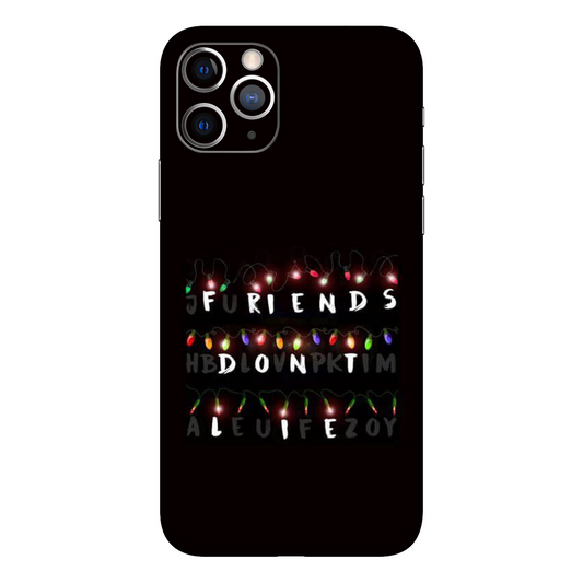 Stranger Friends Mobile Skin For iPhone 11 Pro