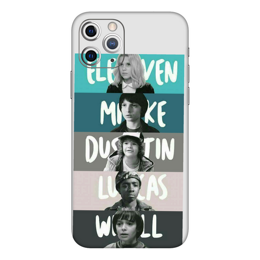 Stranger Things Eleven & Friends Mobile Skin For iPhone 11 Pro