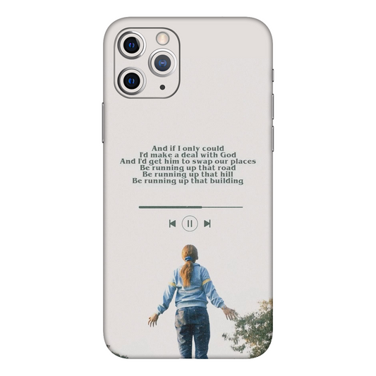 Stranger Things Running Up Mobile Skin For iPhone 11 Pro