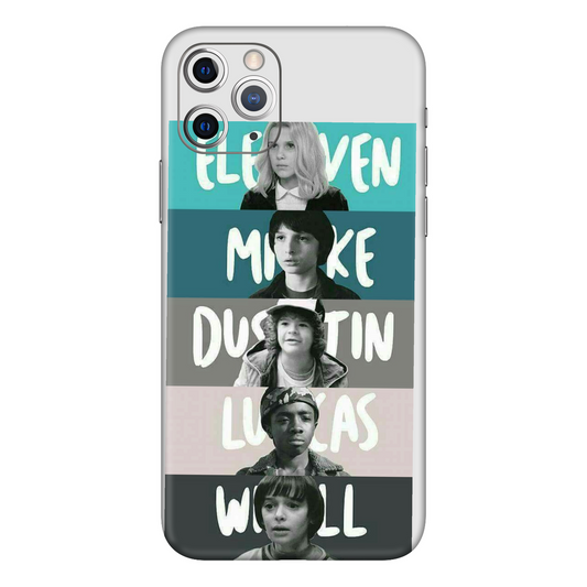 Stranger Things Eleven & Friends Mobile Skin For iPhone 11 Pro Max