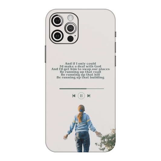 Stranger Things Running Up Mobile Skin For iPhone 12 Pro