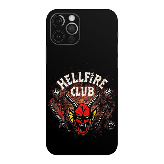 Hawkins Hellfire Club Mobile Skin For iPhone 12 Pro