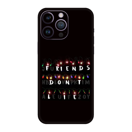 Stranger Friends Mobile Skin For iPhone 14 Pro