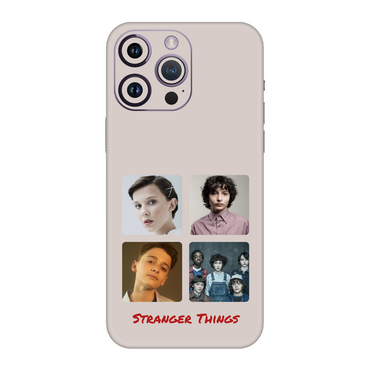 Stranger Icons Mobile Skin For iPhone 14 Pro