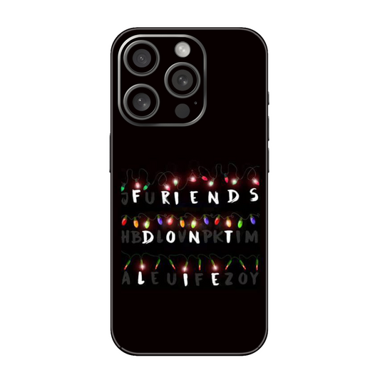 Stranger Friends Mobile Skin For iPhone 15 Pro