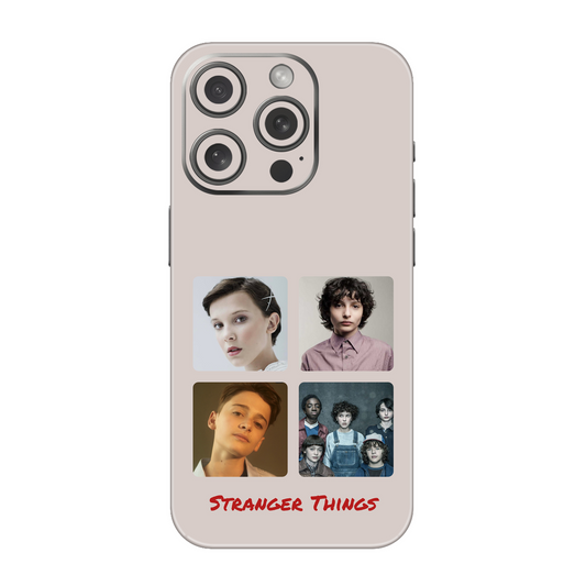 Stranger Icons Mobile Skin For iPhone 15 Pro