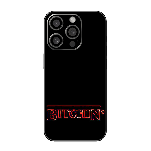 Bitchin Neon Quote Mobile Skin For iPhone 15 Pro