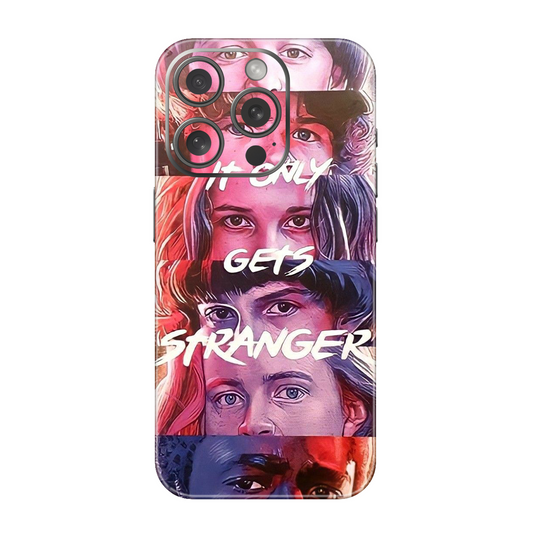 Stranger Things Squad Mobile Skin For iPhone 15 Pro