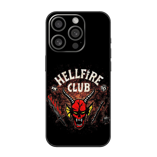 Hawkins Hellfire Club Mobile Skin For iPhone 15 Pro