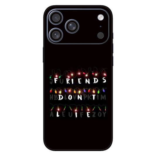 Stranger Friends Mobile Skin For iPhone 17 Pro Max