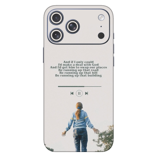 Stranger Things Running Up Mobile Skin For iPhone 17 Pro Max