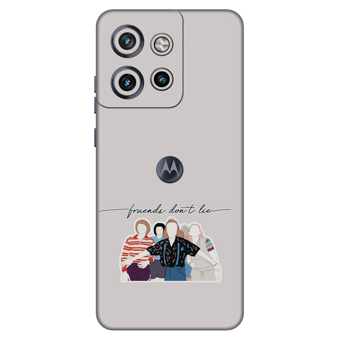 Friends Dont Lie Mobile Skin For Motorola Edge 50 Neo