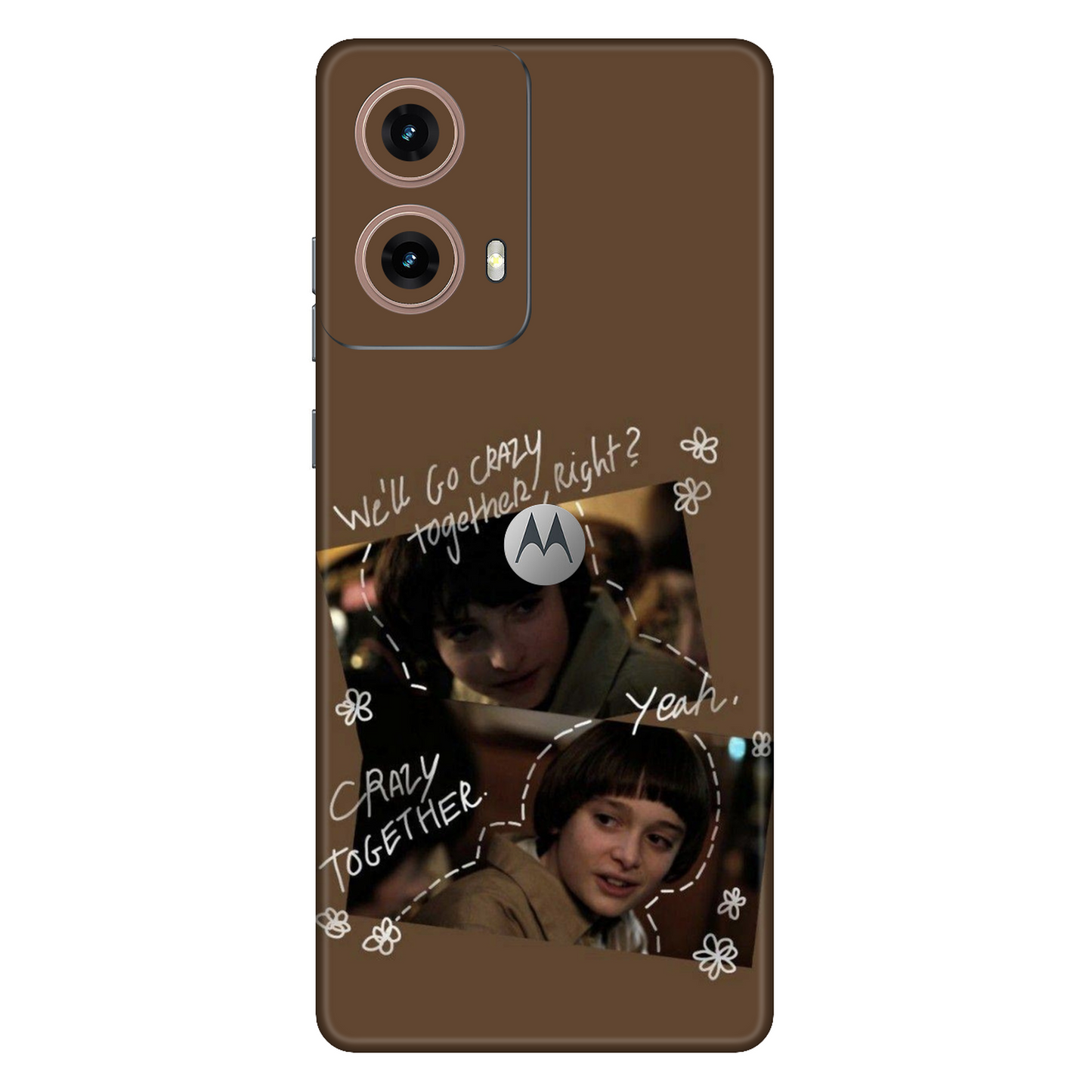 Crazy Together Mobile Skin For Motorola G85